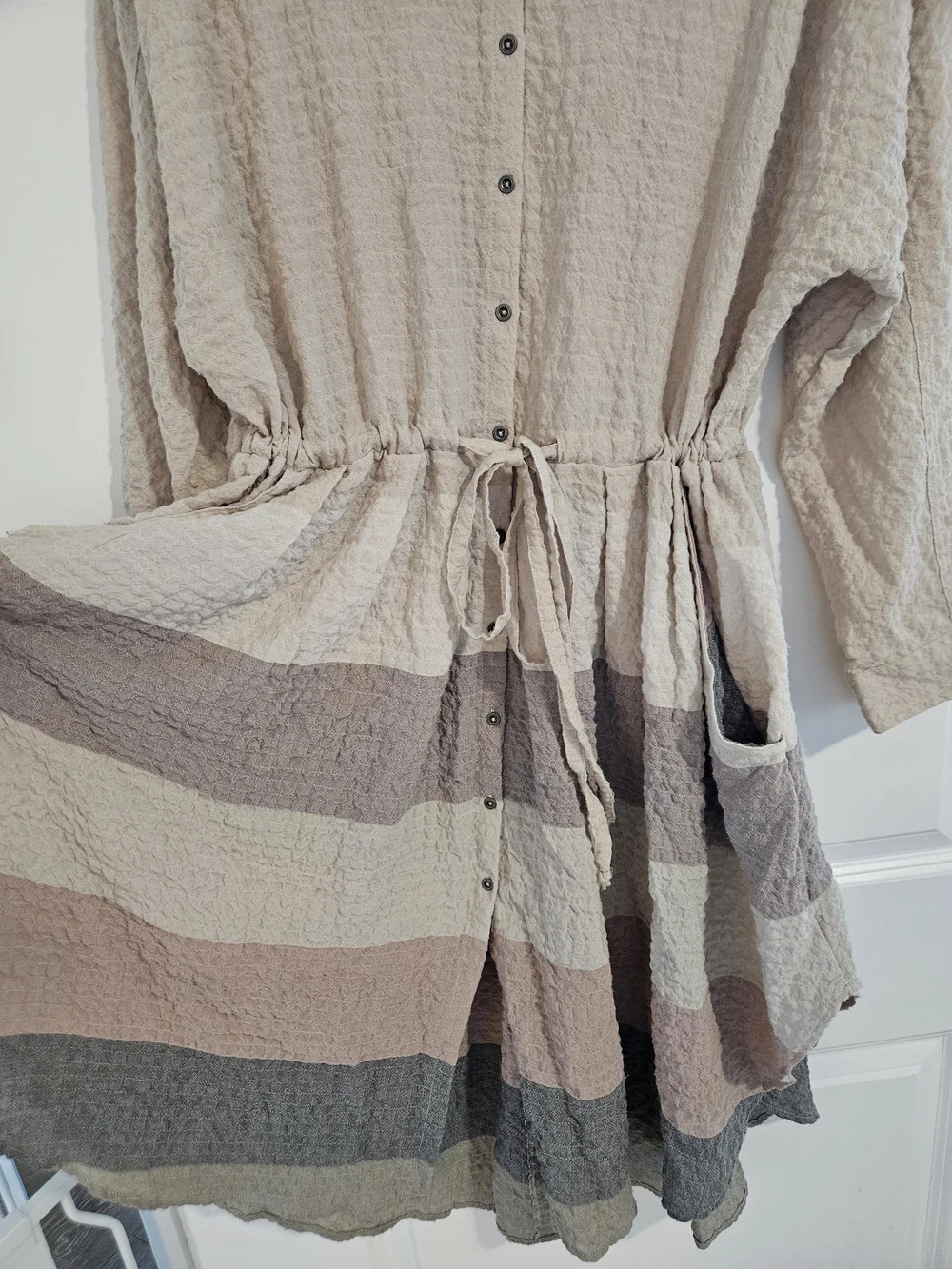 Free People Ray of Light Woven Dress - Size Large